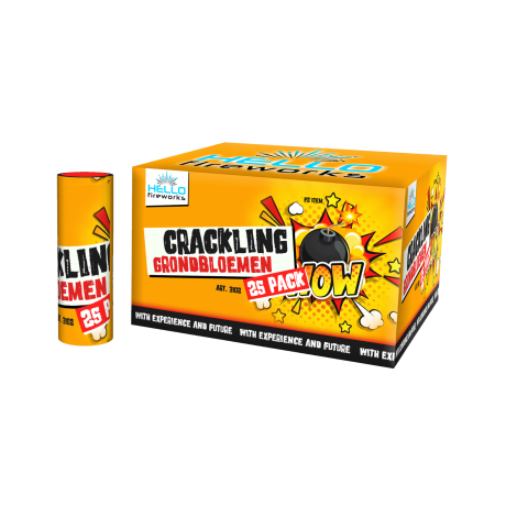 Crackling grondbloem 25 stuks