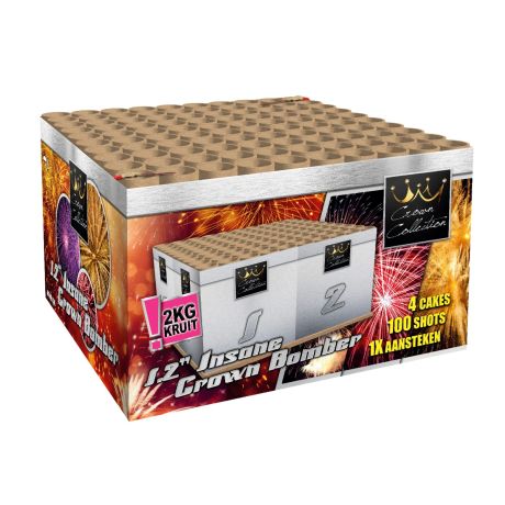 1.2" Insane Crown Bomber 100 shots