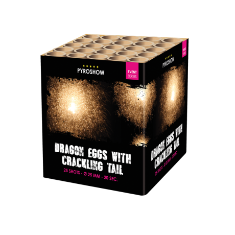 Dragon Eggs with crackling tail